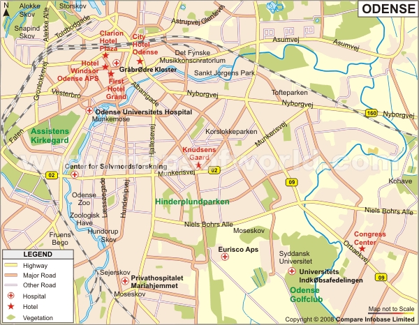 odense city map