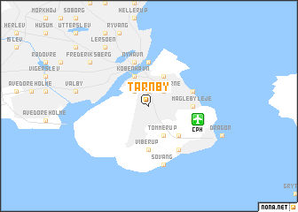Tarnby map
