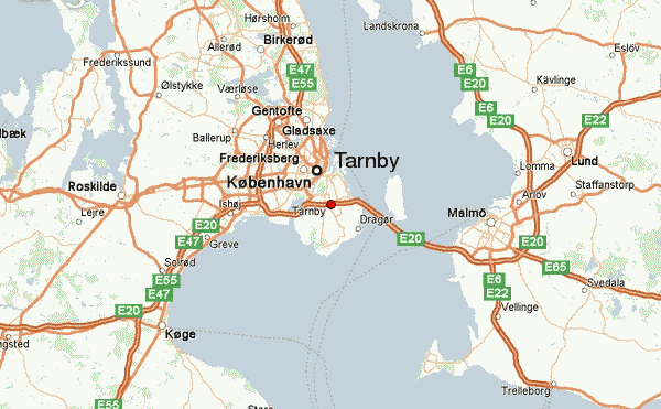 Tarnby cobenhavn map