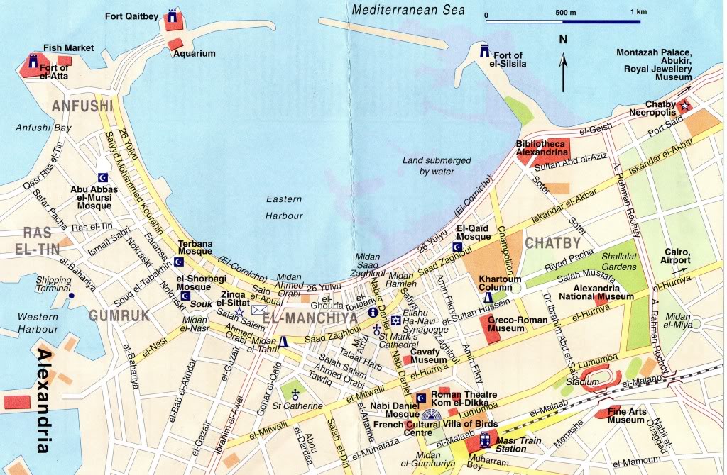 alexandria map