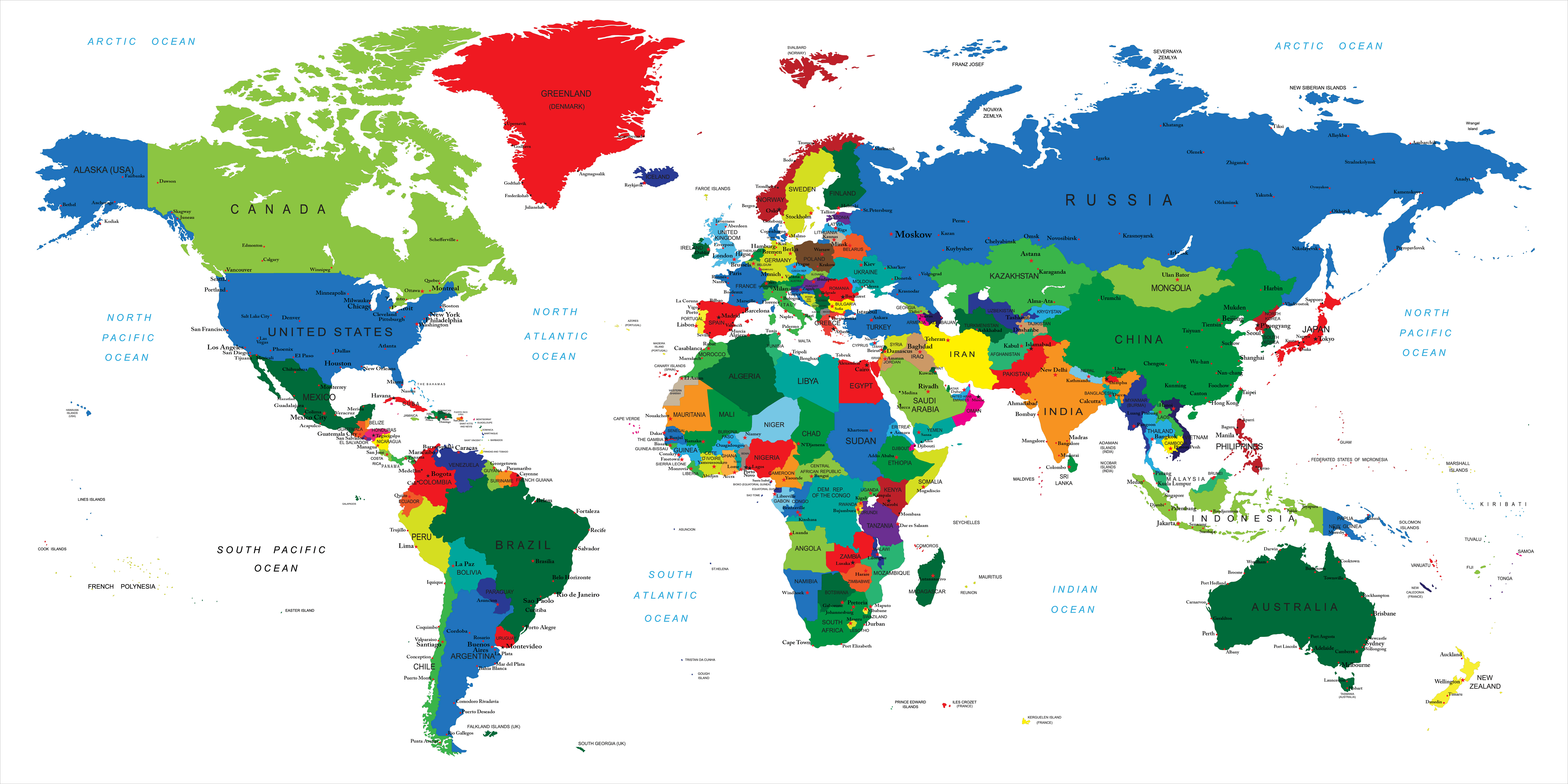 Europe World Map