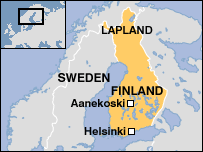 aanekoski finland map