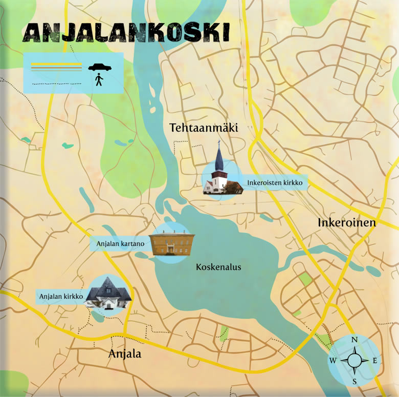 Anjalankoski map