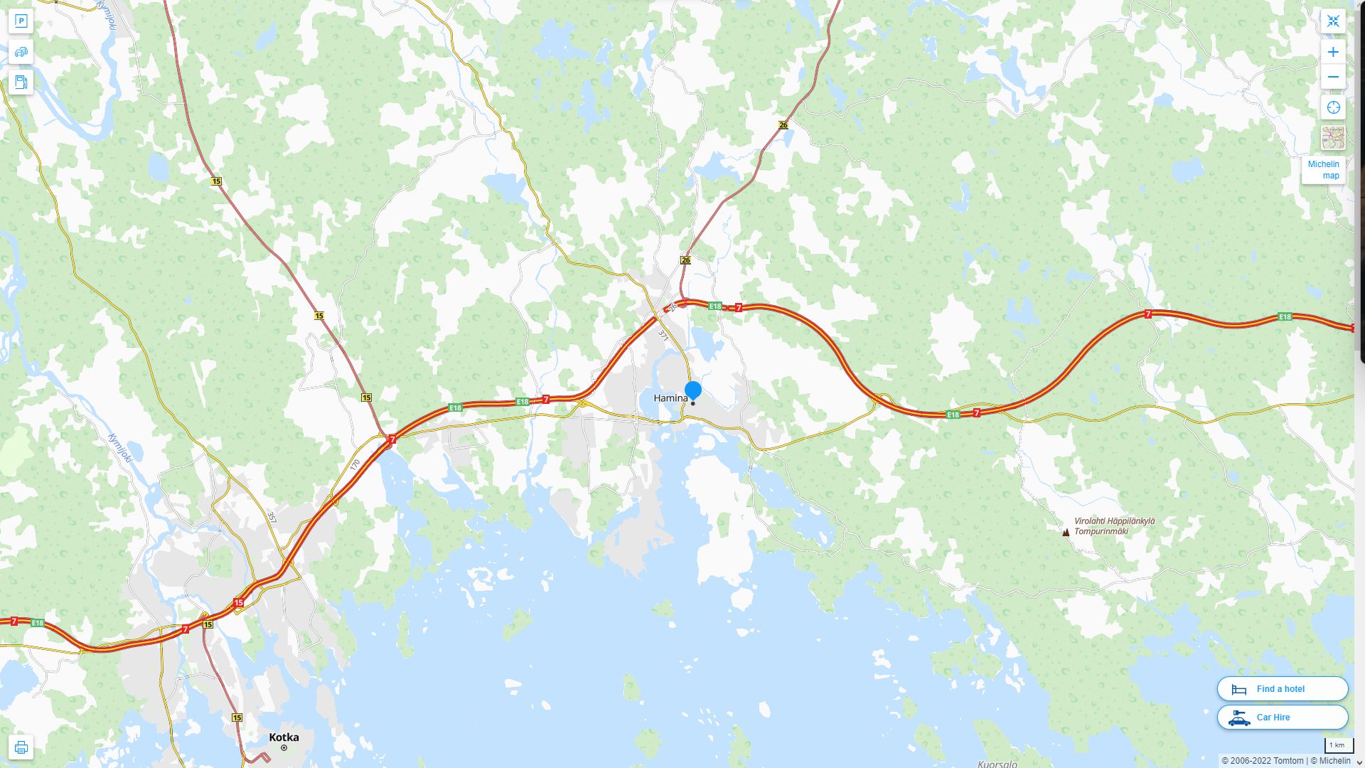 Hamina Map Hamina Map