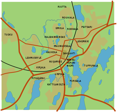 Mikkeli map