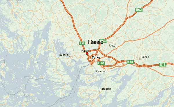 Raisio map