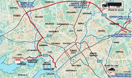 Tampere map