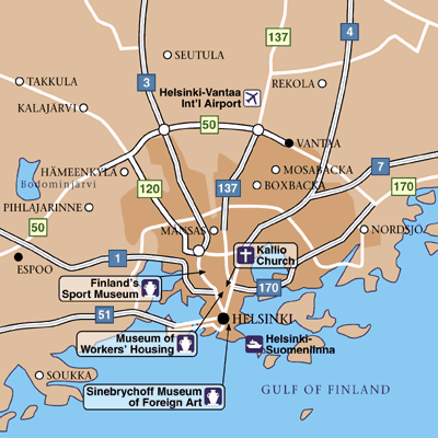 map Vantaa