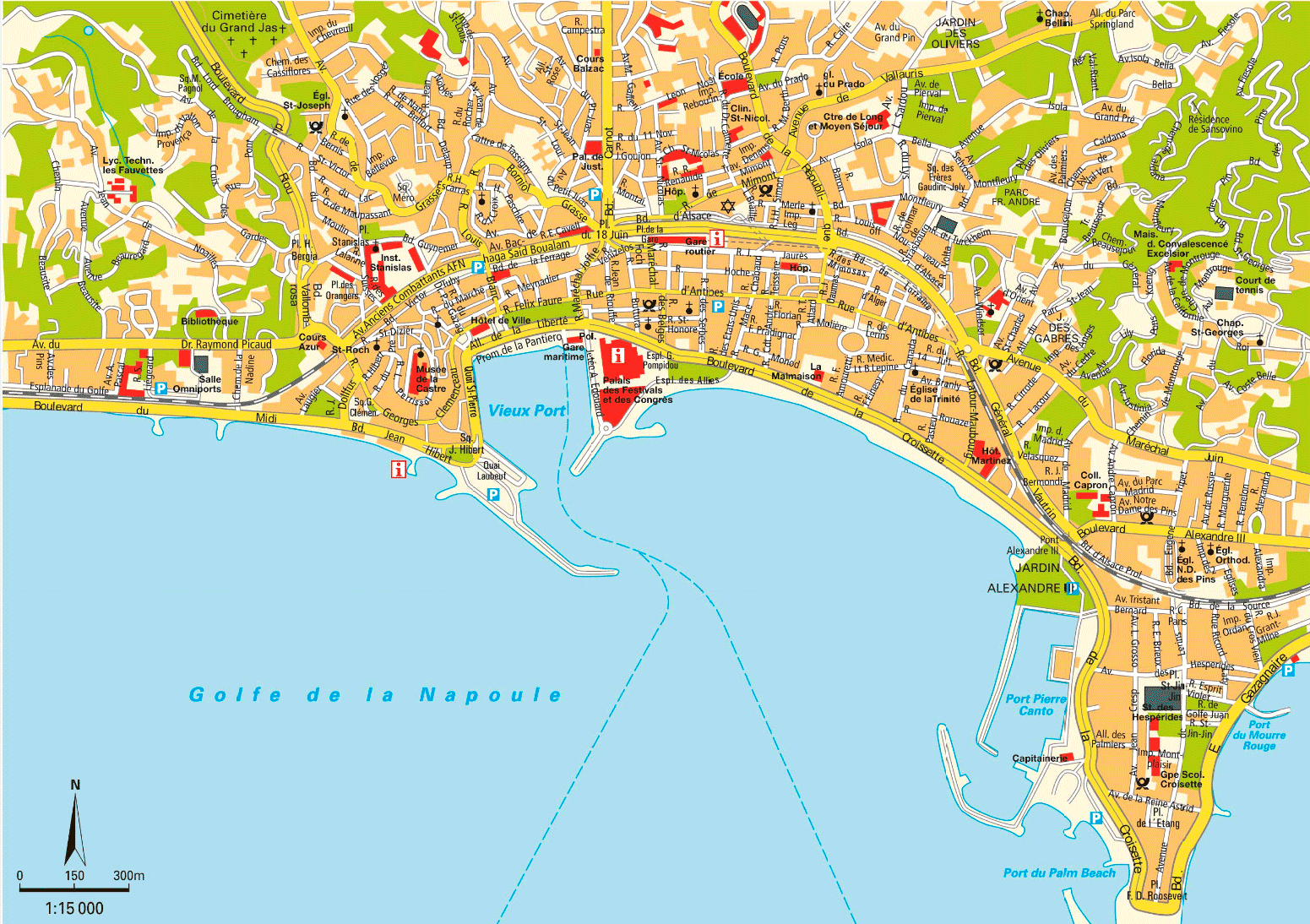 cannes map