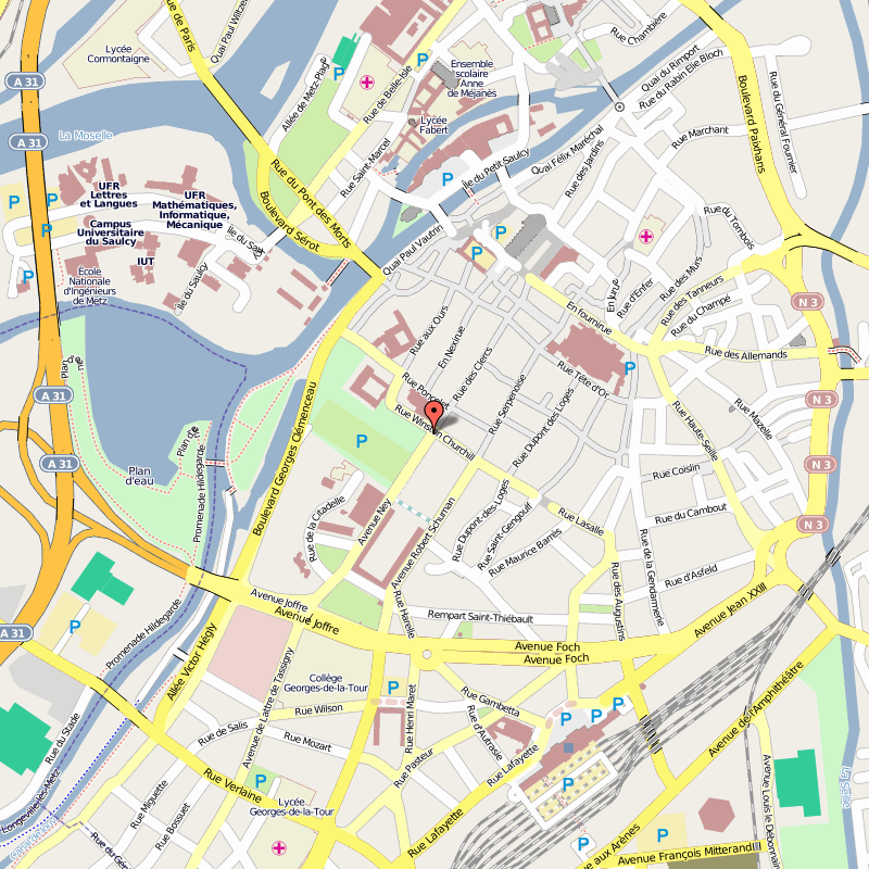metz map