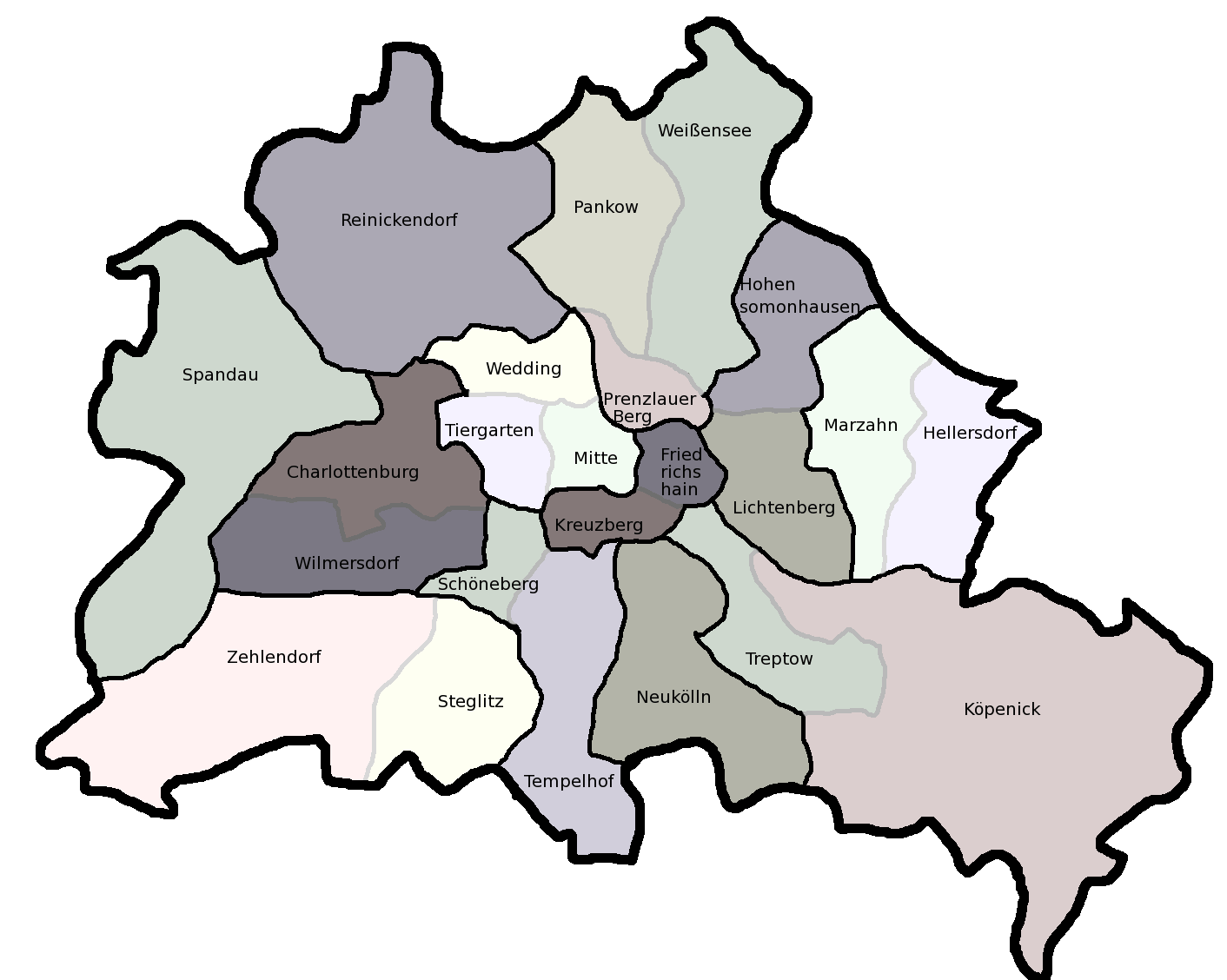 berlin district map