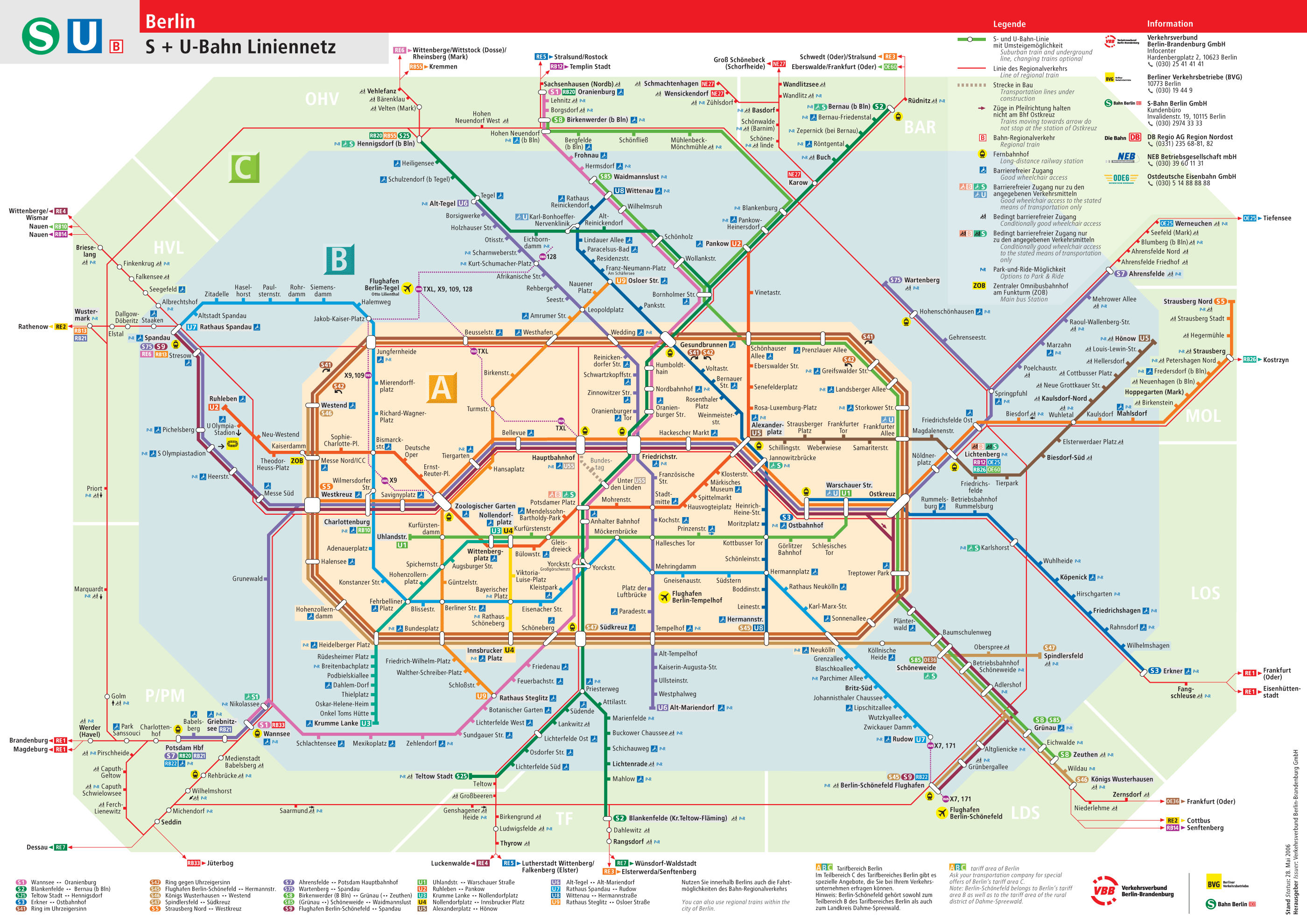 berlin metro map