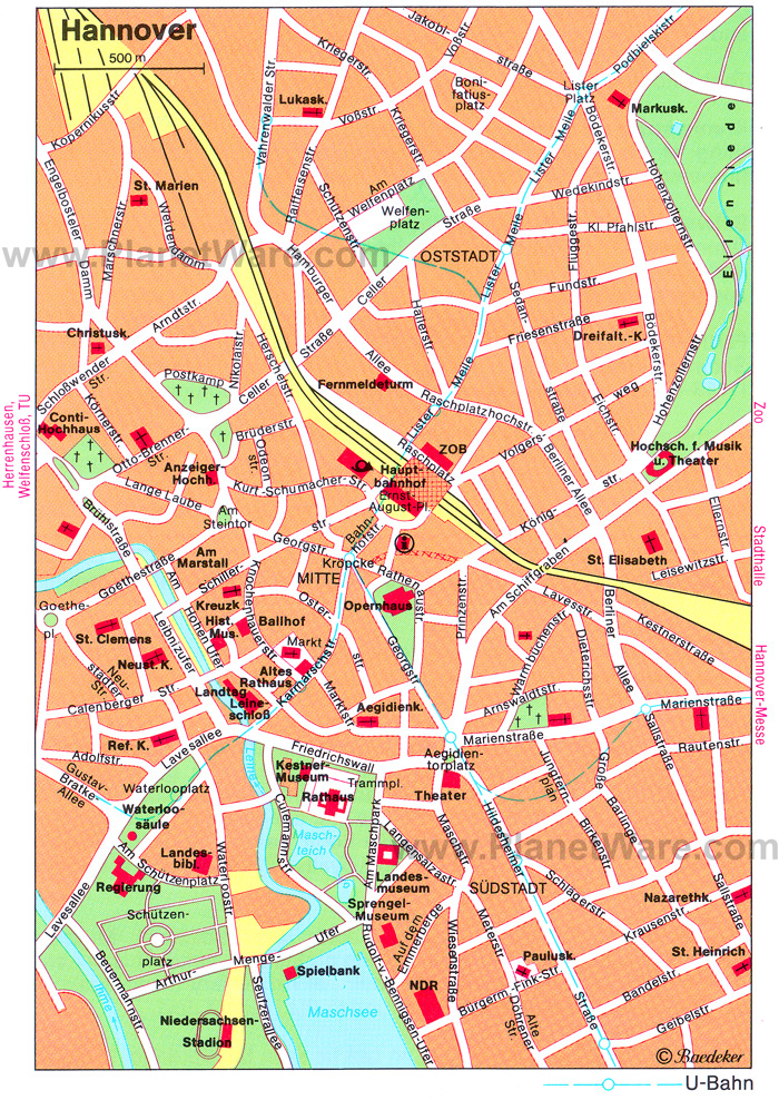 hannover map