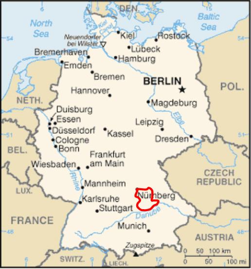 germany Ingolstadt map