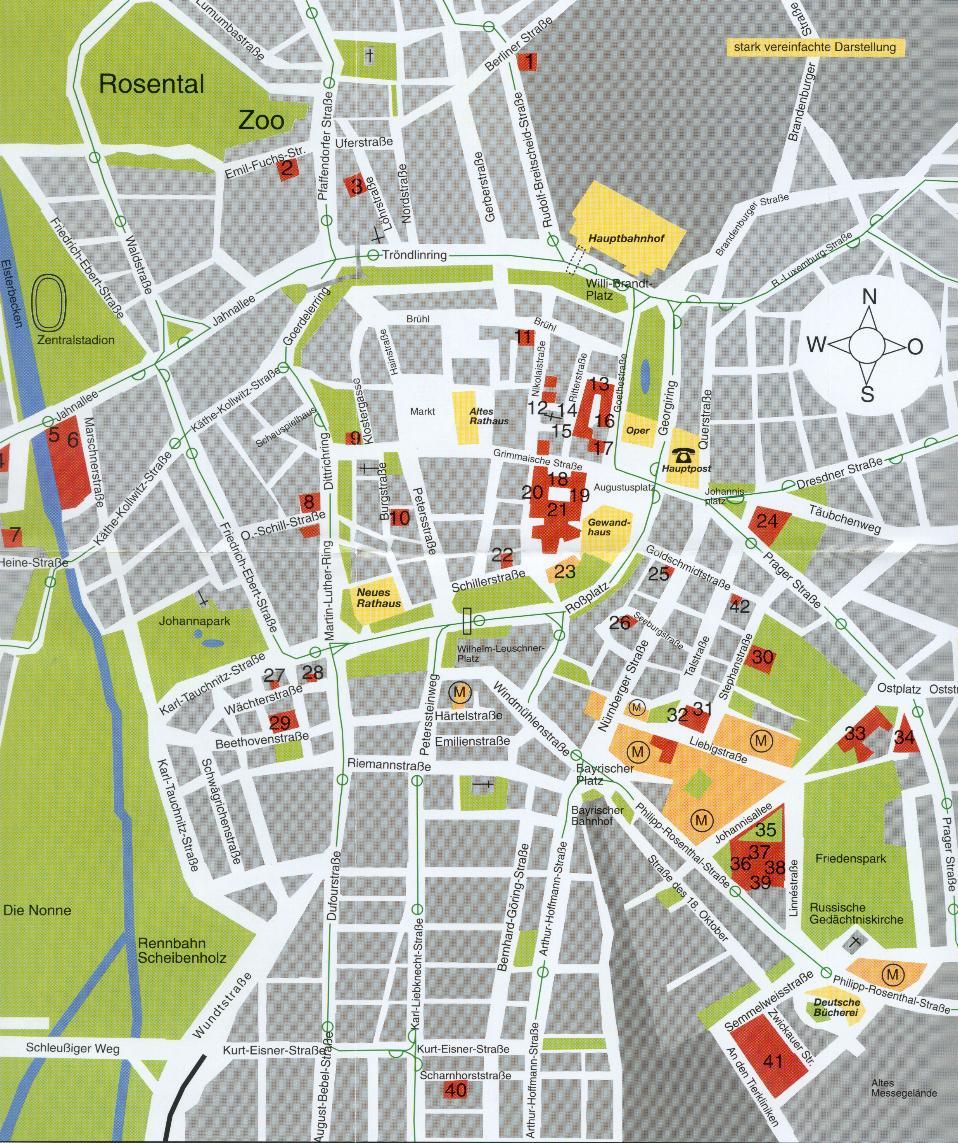 leipzig university map