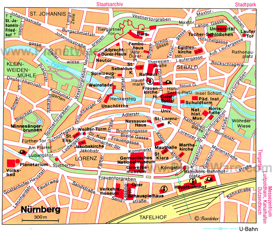 nurnberg map