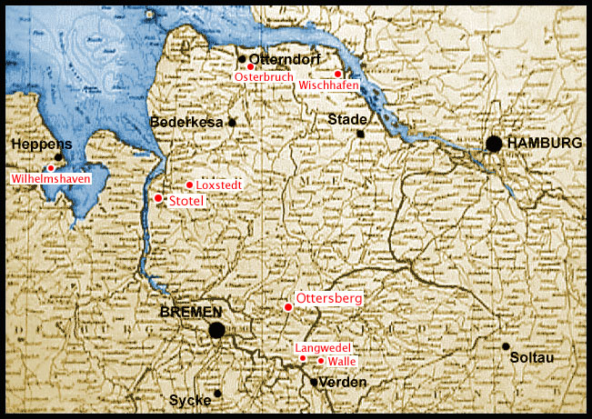 Oldenburg regional map