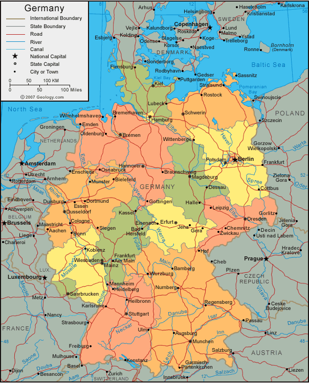 germany Wiesbaden map