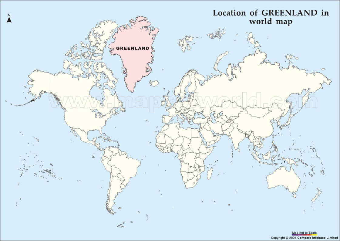 greenland map world