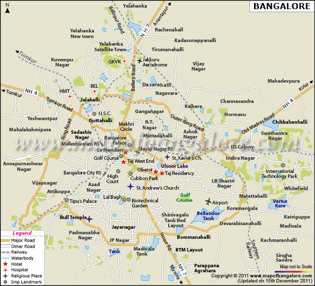bangalore map