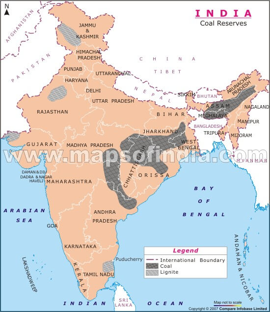 india coalreserves map