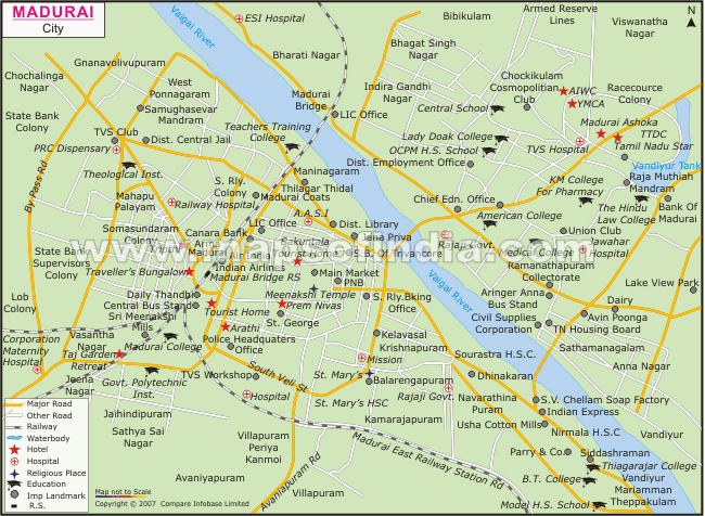 Madurai map