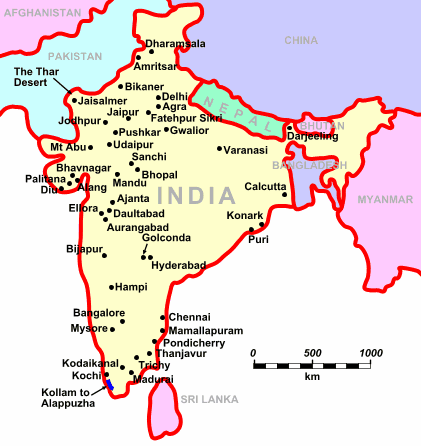 india map New Township