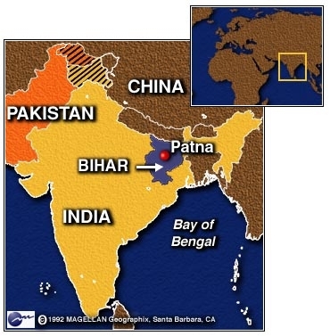 india map bihar