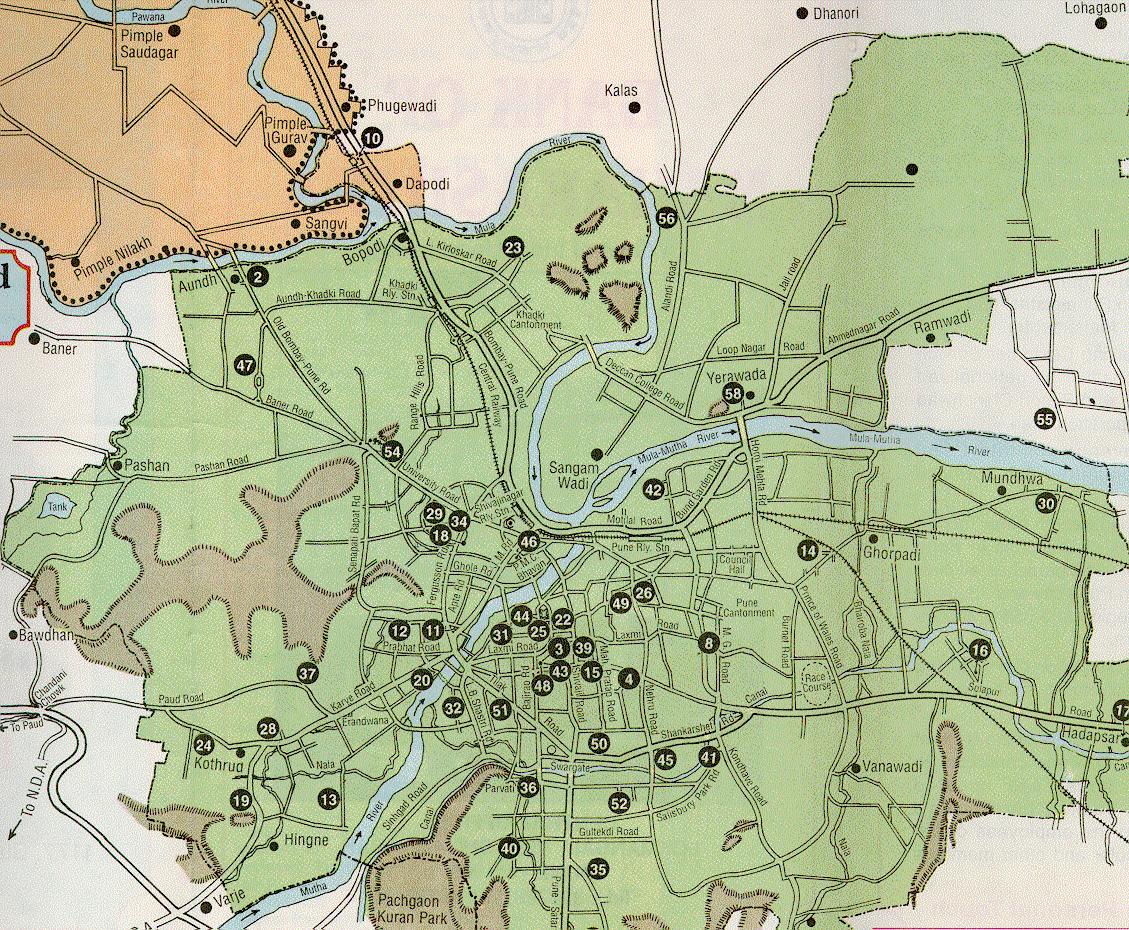Pune Map