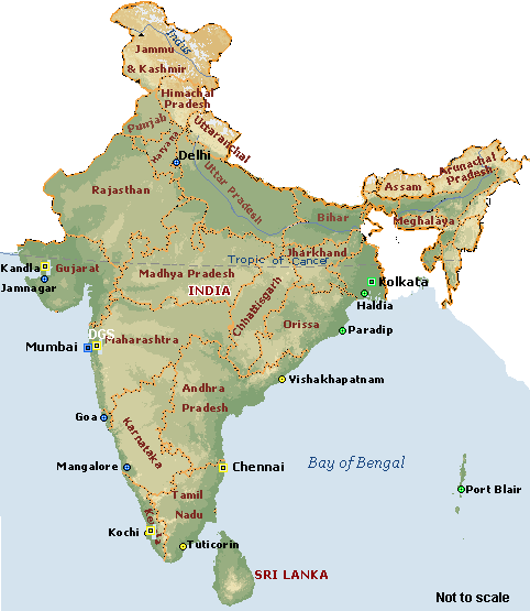 Vishakhapatnam india map