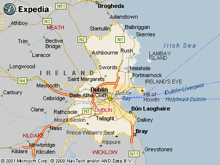 dublin regional map