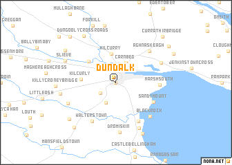 Dundalk map