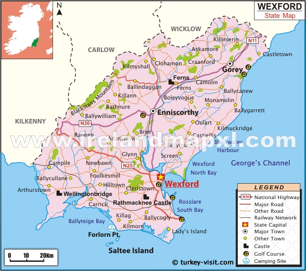 wexford regional map