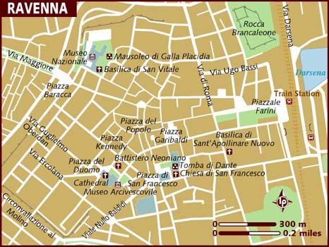 Ravenna map
