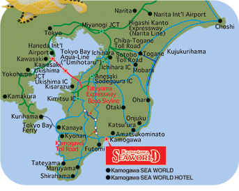 Kawasaki area map