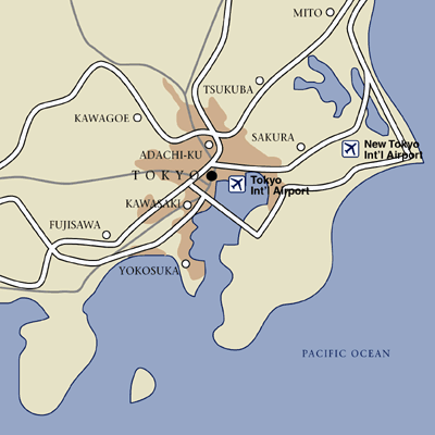 greater tokyo map