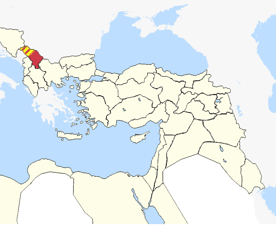 vilayet of kosovo map 1900 ottoman empire