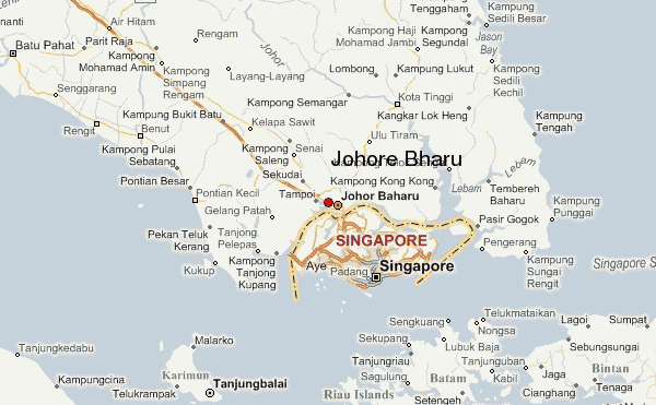 Map of johor
