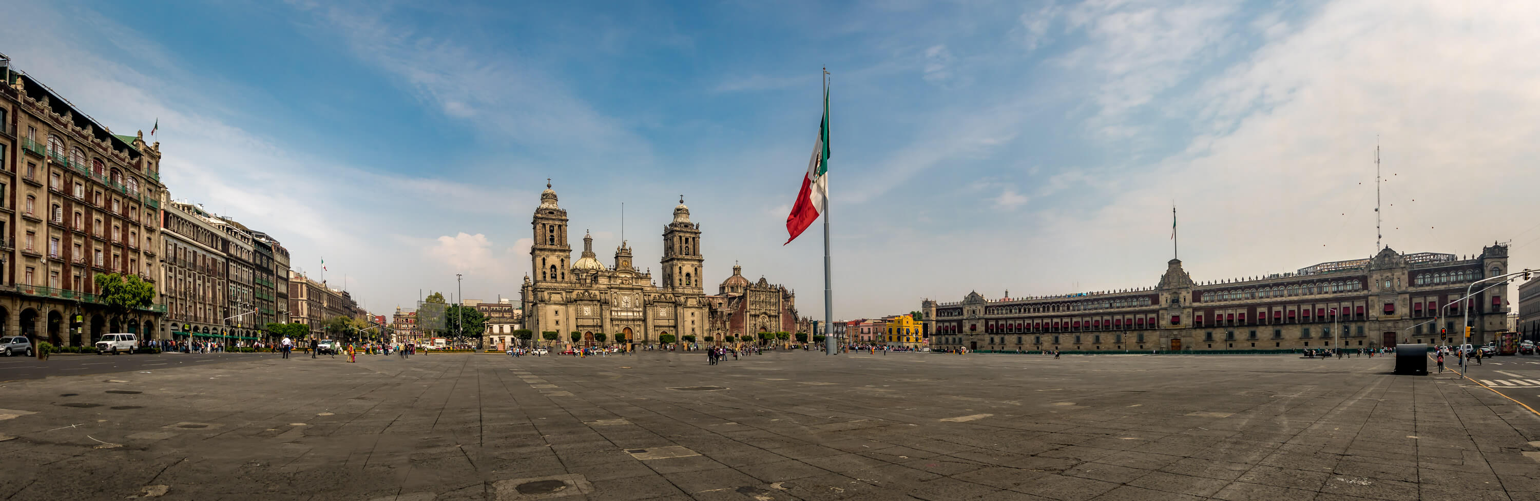 Zocalo Cathedral Mexico City