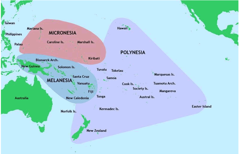 micronesia pacific culture areas map
