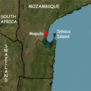 maputo map mozambique