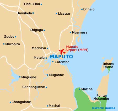 maputo regional map