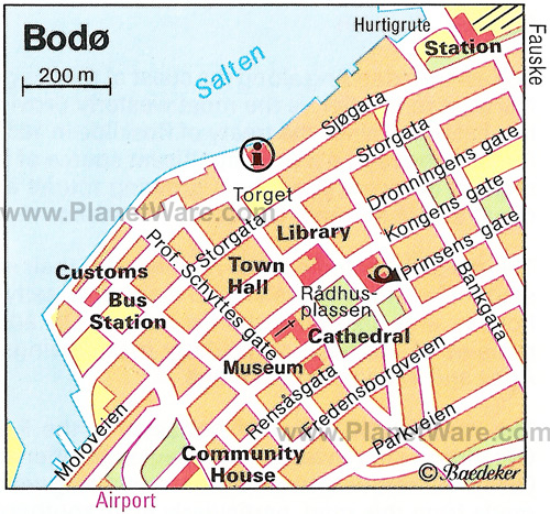 Bodo map