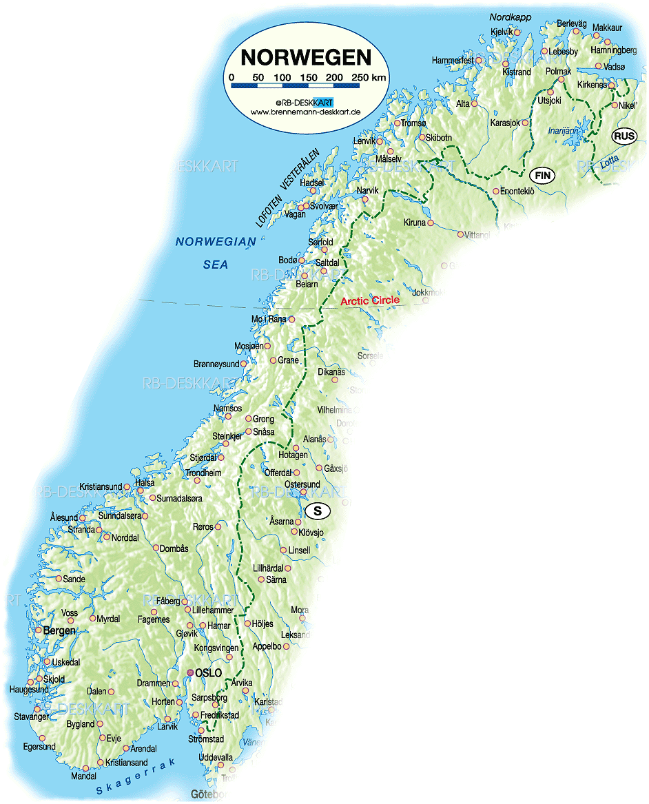 Haugesund norway map