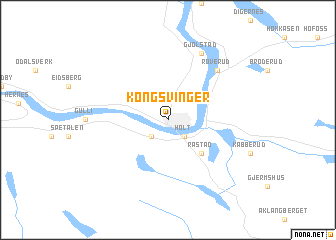 Kongsvinger map