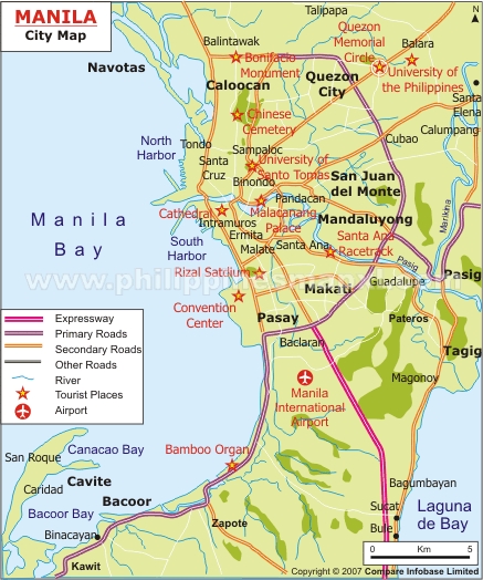 manila city map