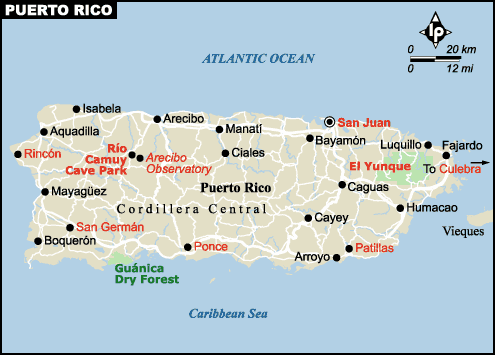 puerto rico cities maps