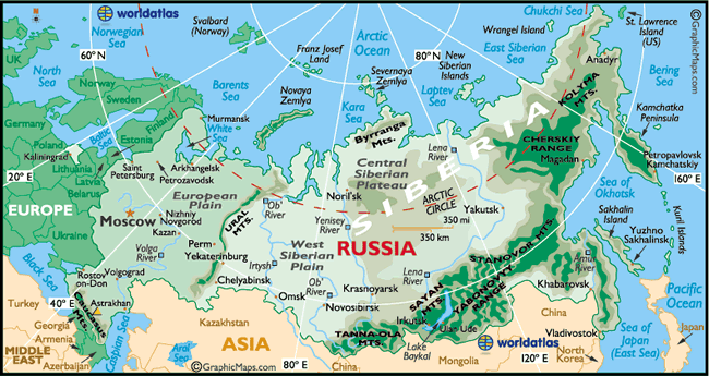 russia Brezhnev map