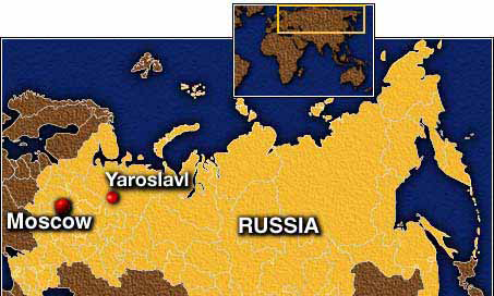Yaroslavl russia map