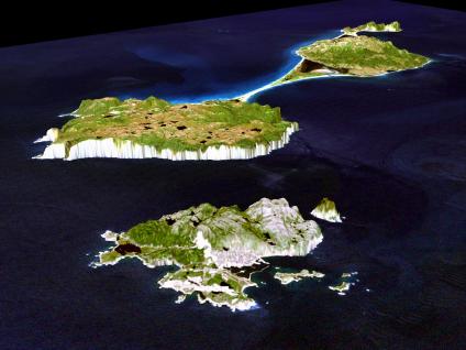 Map Satellite Photo Saint Pierre Miquelon